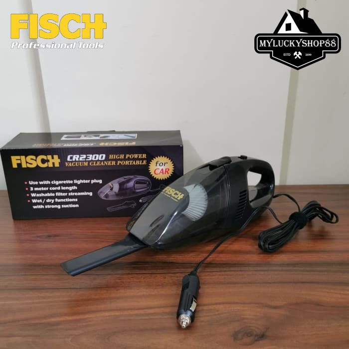 Fisch CR 2300 Vacuum Cleaner Portable - CR2300 Vacum Mobil Car Plug