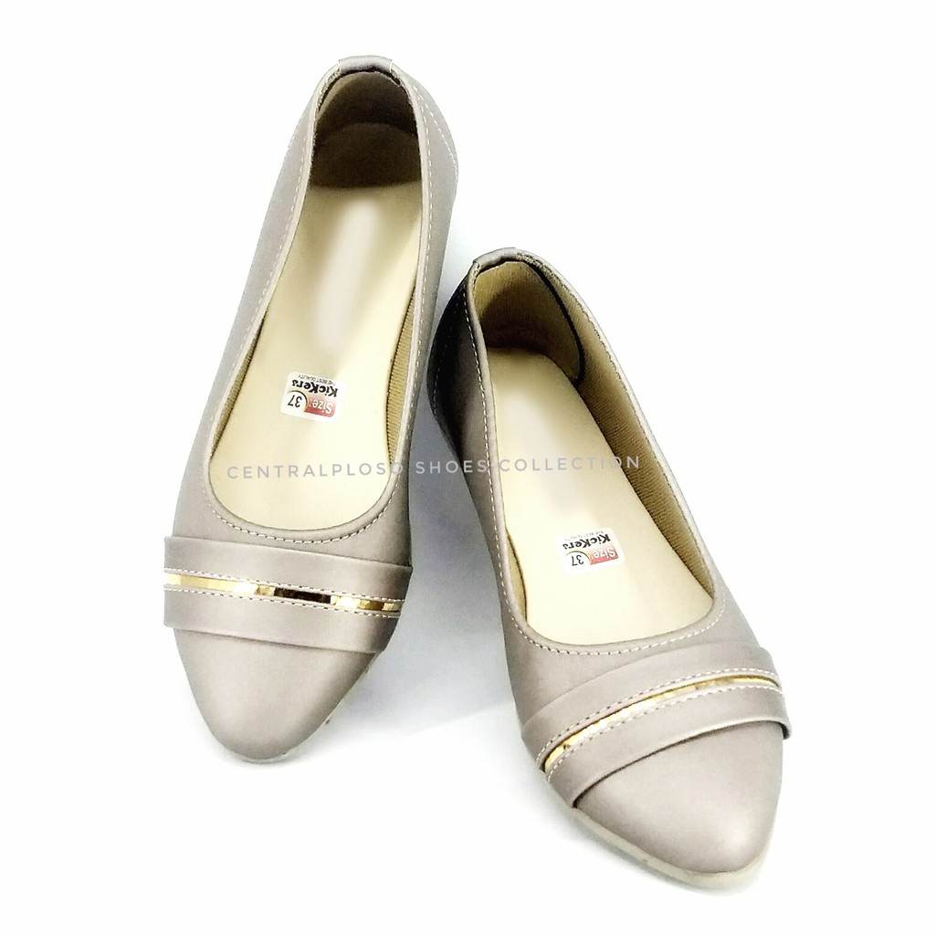 Sepatu Wanita Flat Shoes Simple 5 Warna Elegan SepatuCP