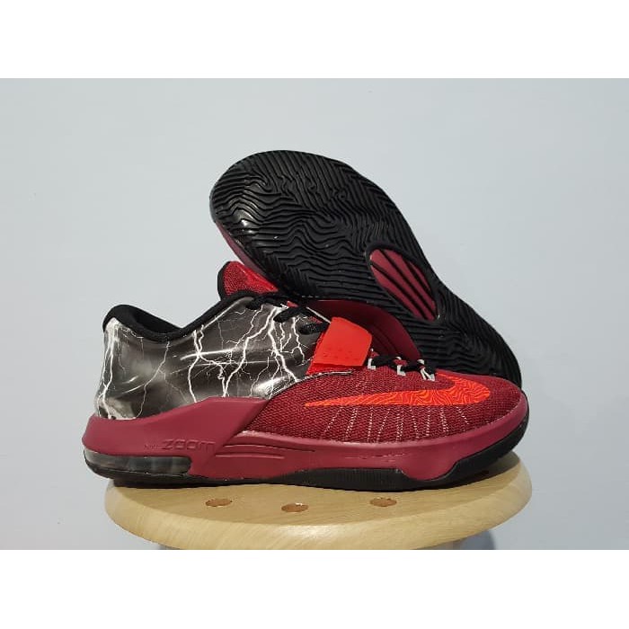 Sepatu Basket Nike zoom KD 7 Thunder Red