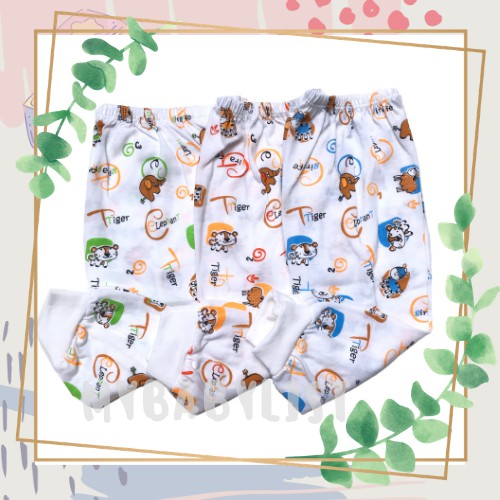 Celana Panjang Newborn Bayi Baru Lahir Laki Laki Perempuan / Piyama Bayi 0 6 Bulan