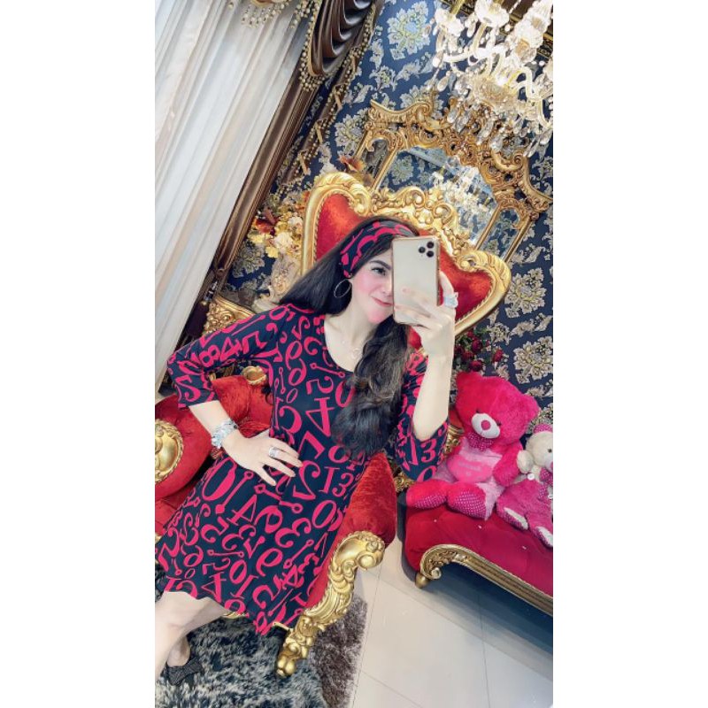 dress 7/8 rgb / dress pelakor rgb / sexy dress