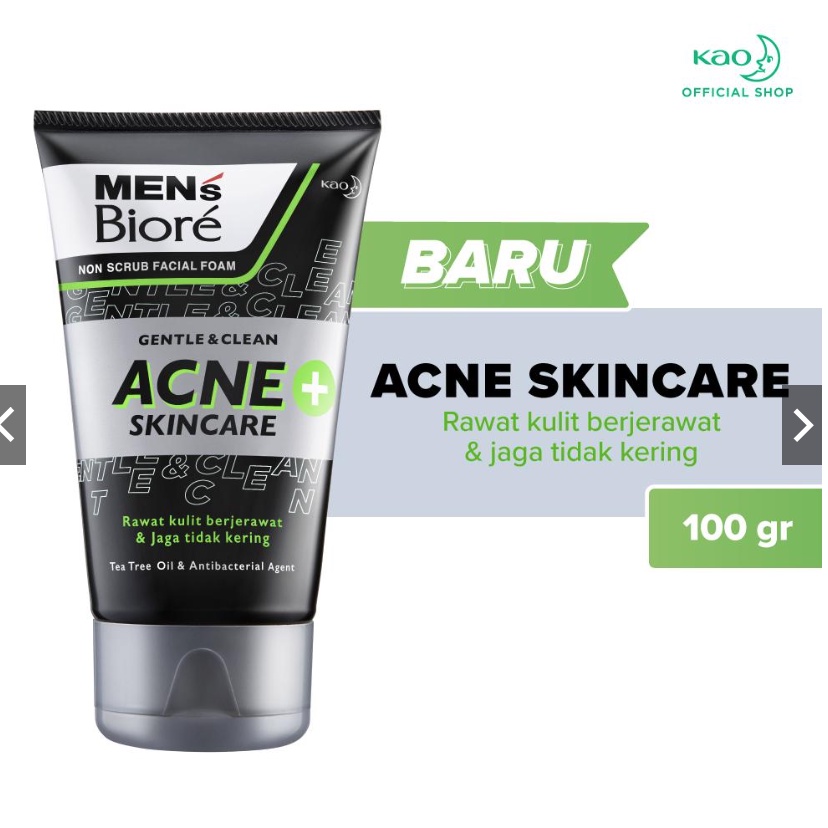 Biore Men's Facial Foam 100 gr