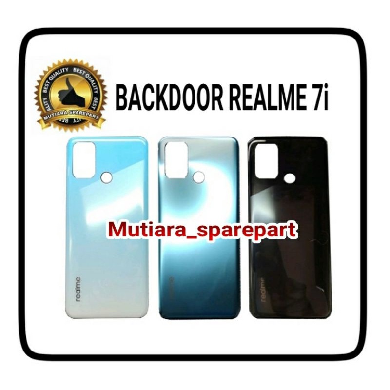 BACKDOOR / BACK COVER / CASING TUTUP BELAKANG REALME 7i