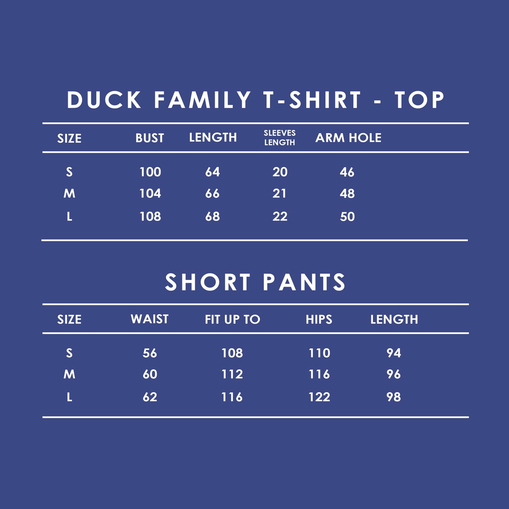 Cielyn X Never To Old - Duck Family TENCEL™ Modal O-Neck Wanita Dewasa Set