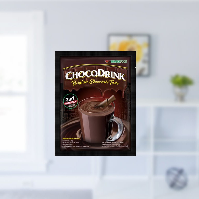 

[GTStore] Choco Drink Belgian Chocolate Tasty 28g x 2s Gratis 1s Sachet