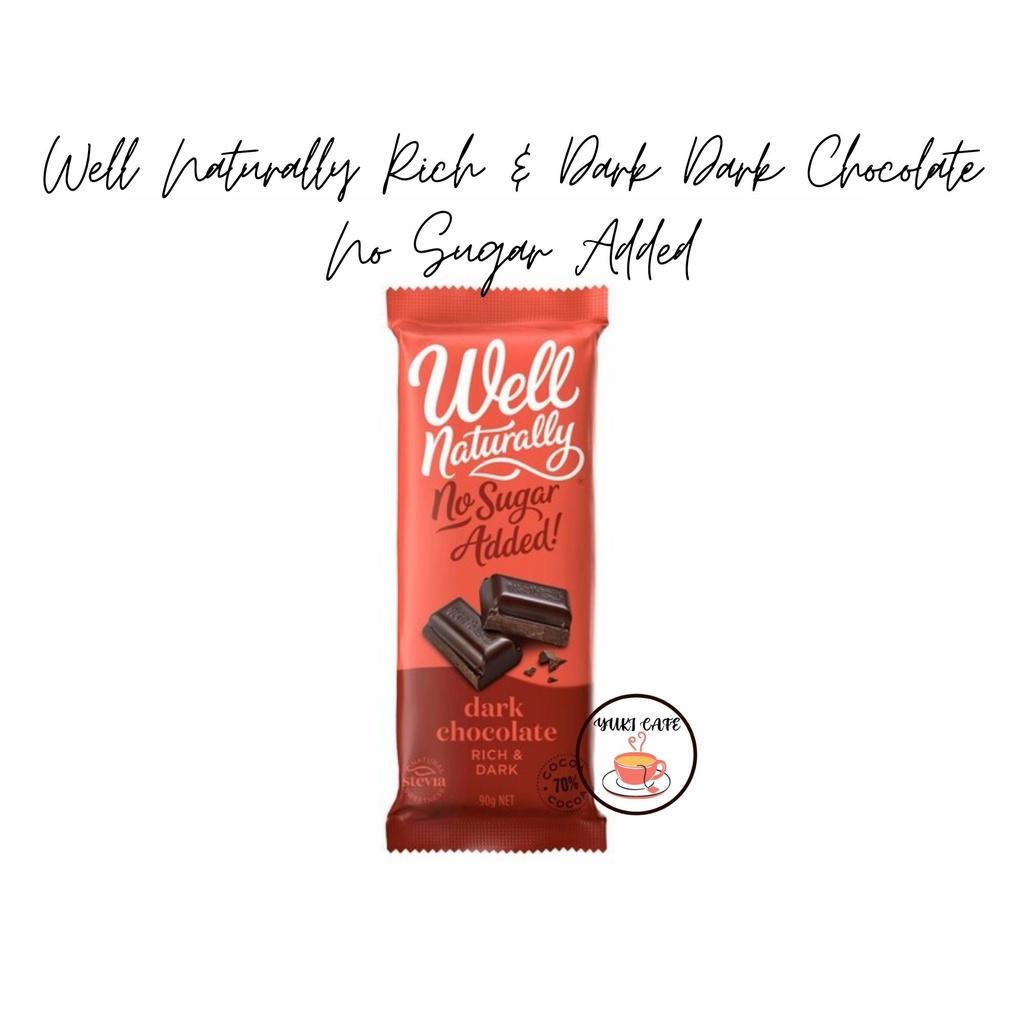 

COKELAT - WELL NATURALLY RICH & DARK DARK CHOCOLATE NO SUGAR ADDED