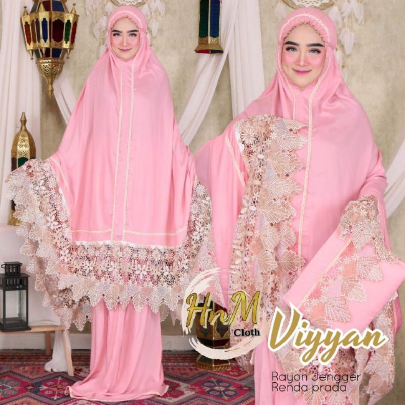 Mukena Prada Mewah Realpict