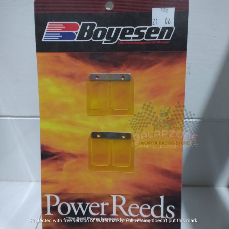 Lidah membran daun membran Boyesen karbu yamaha RXZ Original USA