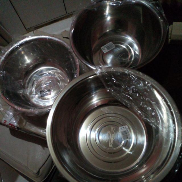 Baskom / Mangkok Stainless Premium 22 Cm