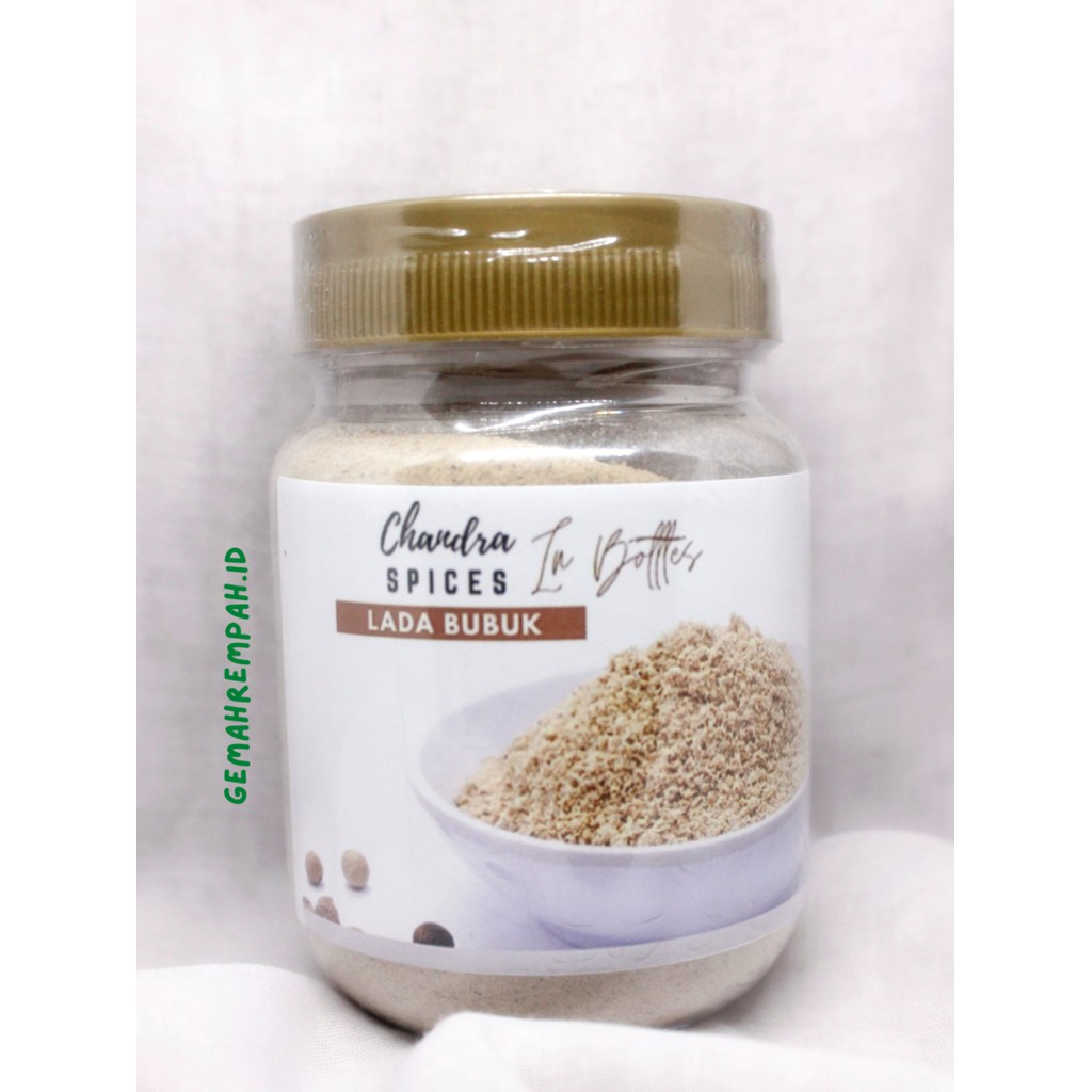 

Lada bubuk / White pepper powder (botol) 120gr