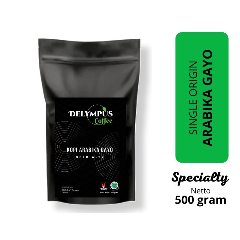 

Kopi Arabika Gayo Aceh Specialty 500 gram - Delympus