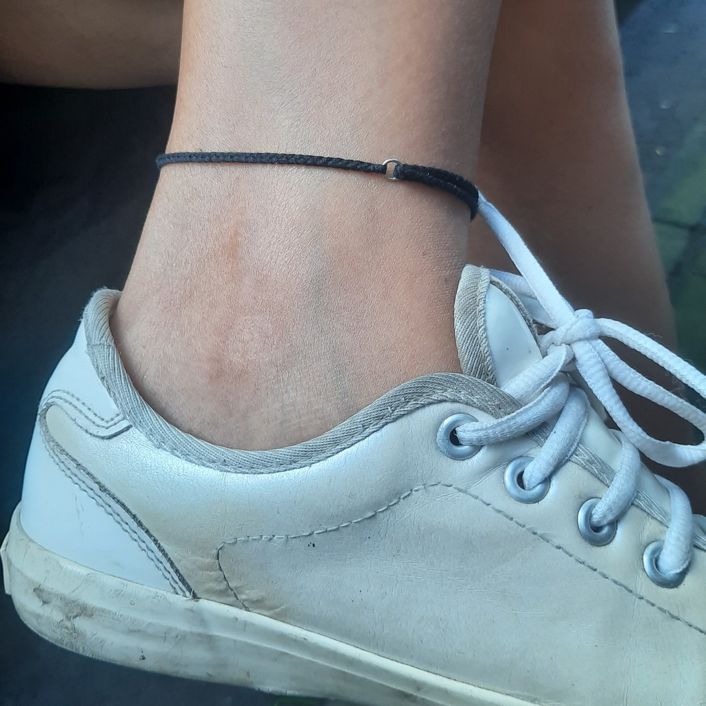 Gelang Kaki Polos, Gelang Kaki Hitam, Anklet