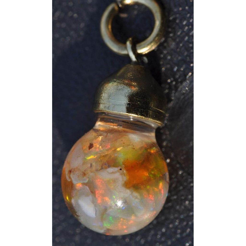 Natural Multicolour Opals Floating Pendant 1.68Gr YZ5009