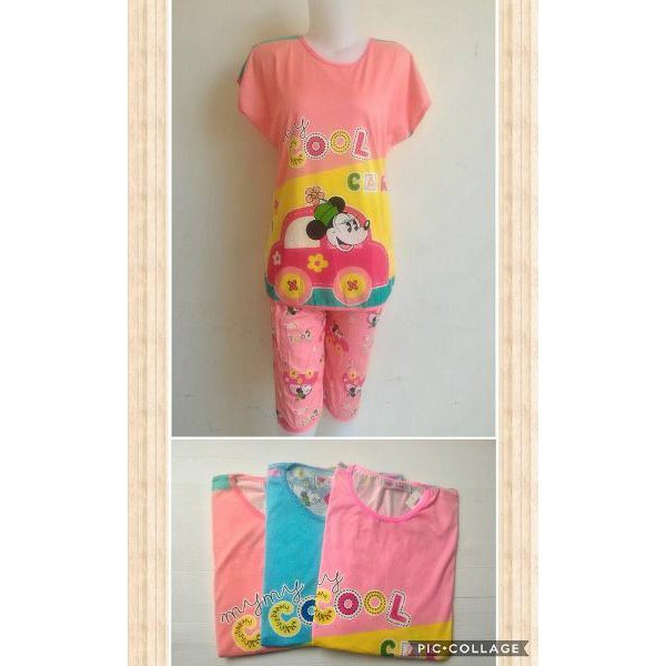 Baju Tidur Piyama Daster (Dewasa) - Mickey Mouse 7