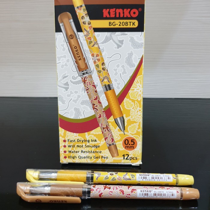 

Pen Batik Kenko Hitam BG-20BTK (ISI 12)