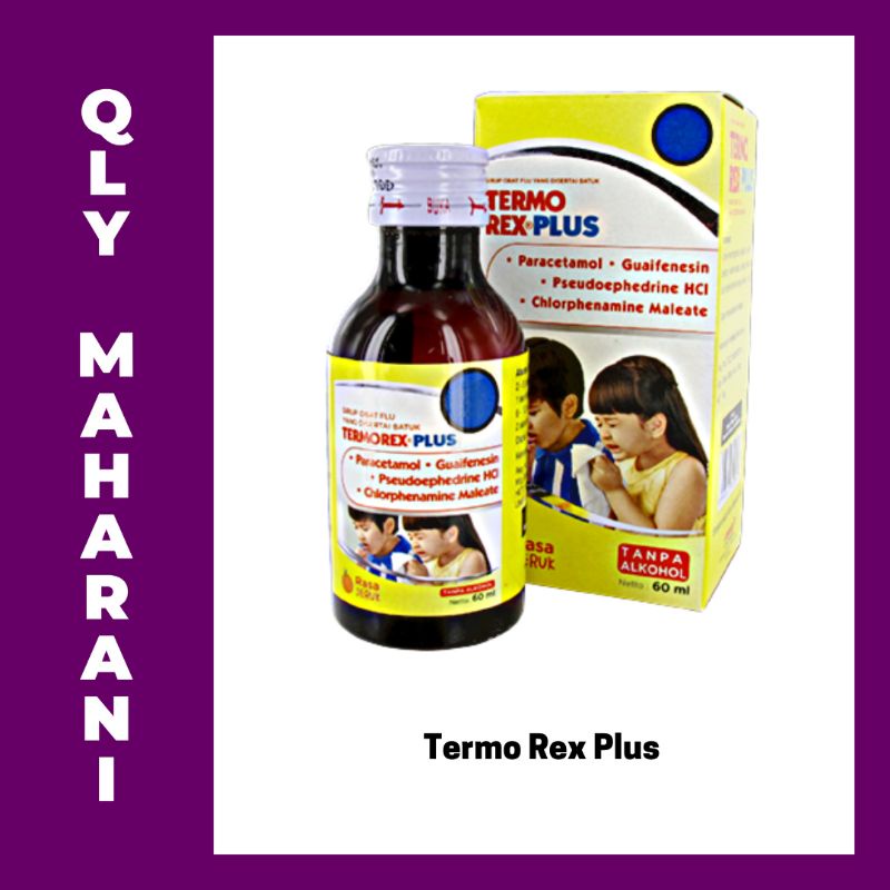 

Termorex Plus Obat Batuk Pilek Anak Q-LY