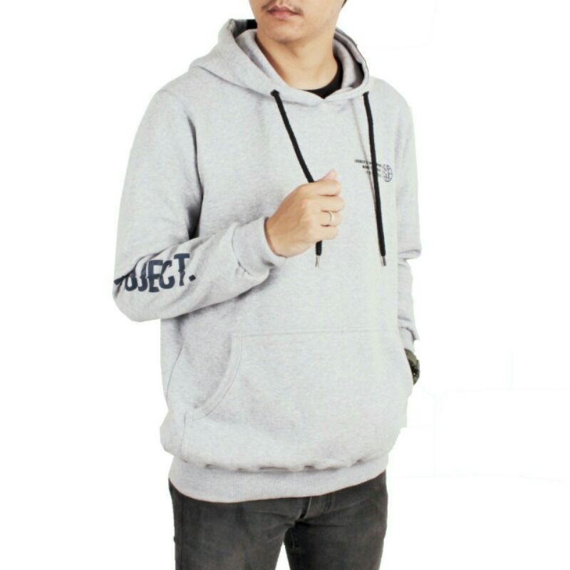 Sweater Hoodie Noise Project Jaket Pria Unisex