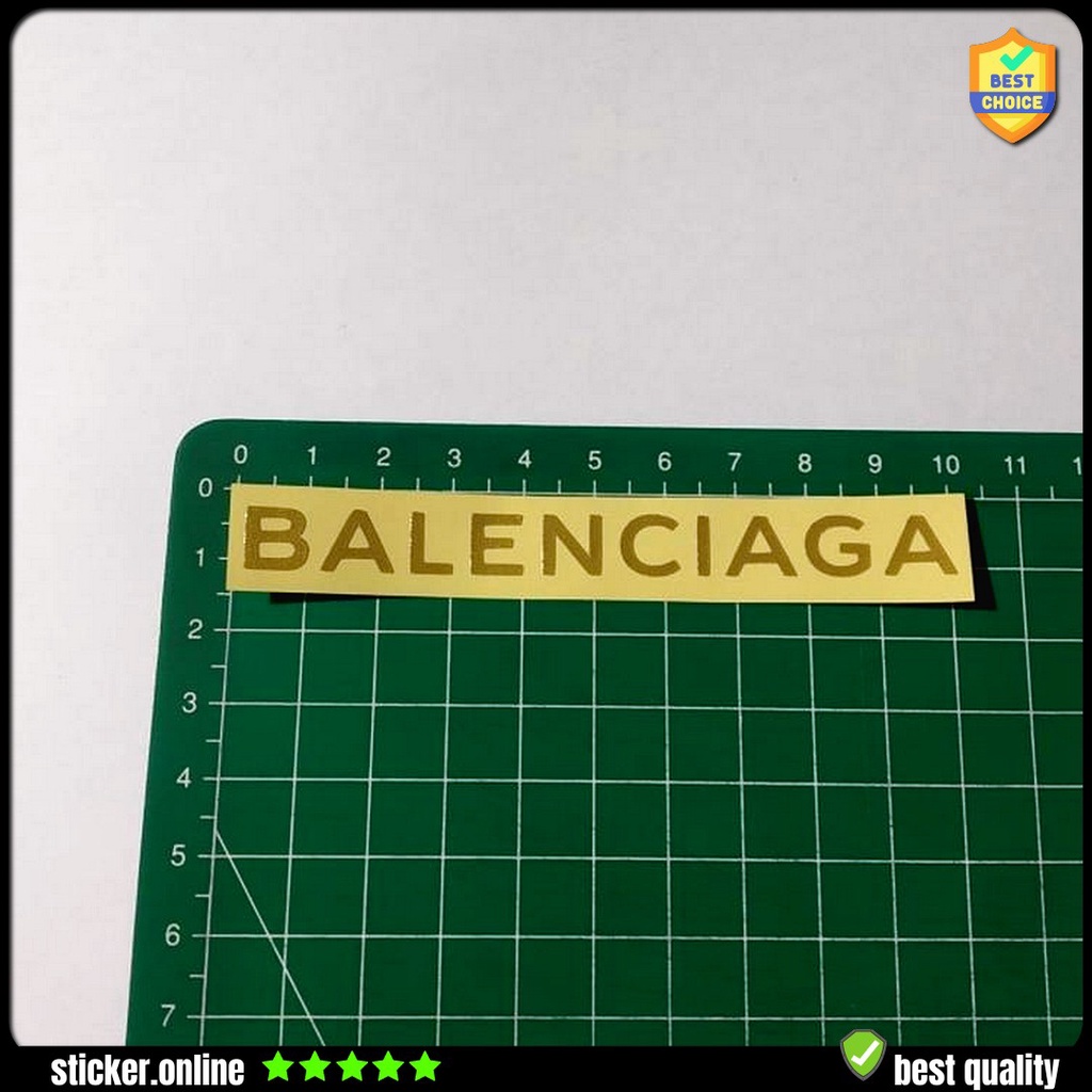 

Cutting Sticker Stiker Balenciaga