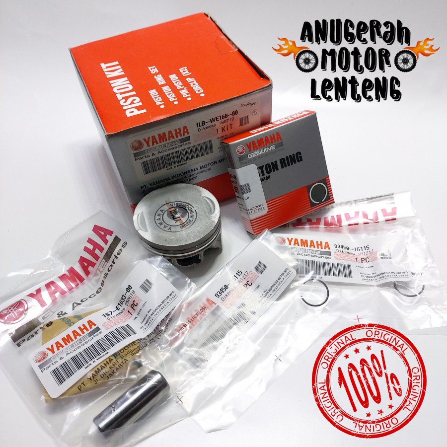 Piston Kit Seher Yamaha Xeon RC 1LB-WE160-00 OS Std