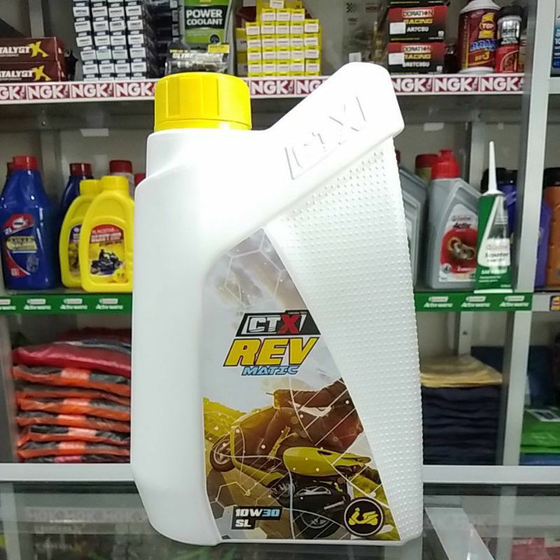 Oli Motor CTX Rev Matic 4T 10W-30 & 10W-40 0.8L