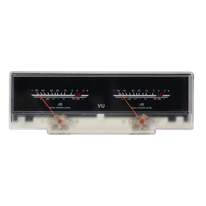 Mary Papan Amplifier Audio Stereo Double pointer VU Meter DB Level Adjustable Dengan Driver