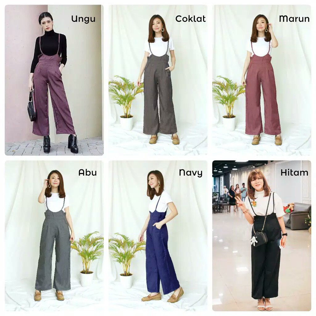 CHAMELE Overall - 2041 OVERALL KULOT GOOD QUALITY KATUN GRASELA (ADA KARET)