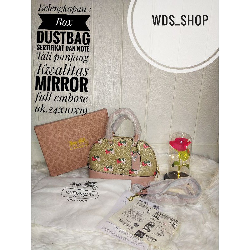 Tas coach Alma strowberry / Tas alma