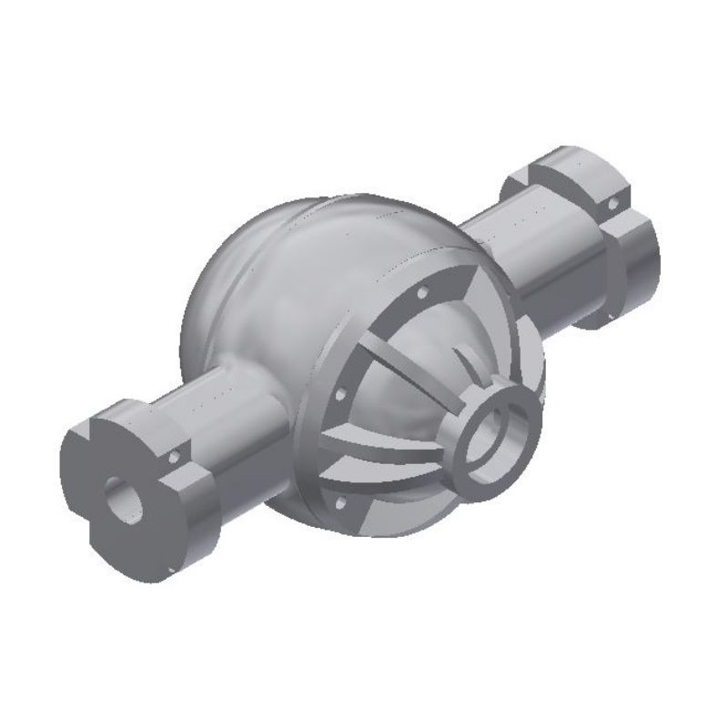 Casing gardan RC Truk skala 12 canter nmr71 lebar 10cm