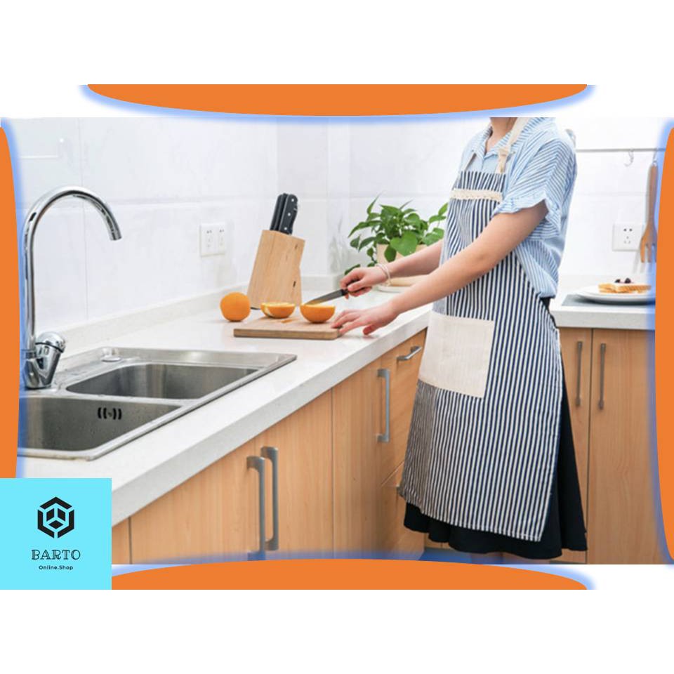 CELEMEK DAPUR | CELEMEK SALURKAIN KATUN APRON KOKI | CELEMEK
