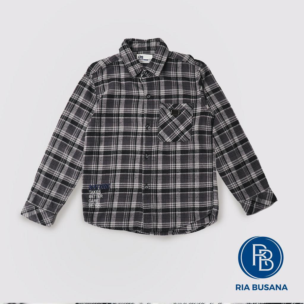 Ria Busana - UIS - Kemeja Anak Pria Lengan Panjang Art. KPF04203GL