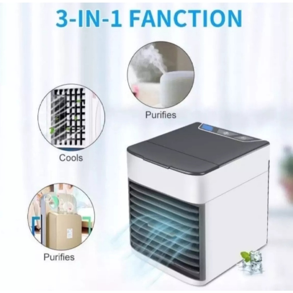 AC Mini AC Portable USB Arctic Air Ultra 2X Cooling Power Air Cooler AC Portabel-AC Mini Cooler FZ-005-ARTIC AIR COOLER FAN MINI - AC MINI PORTABLE