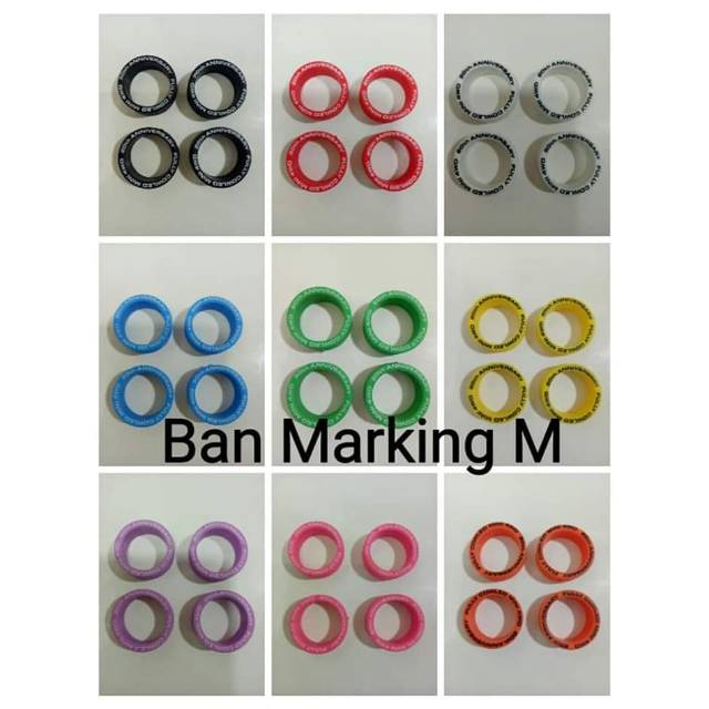 Rep Tamiya 95080 Super Hard Low Profile Tires / Ban M Marking