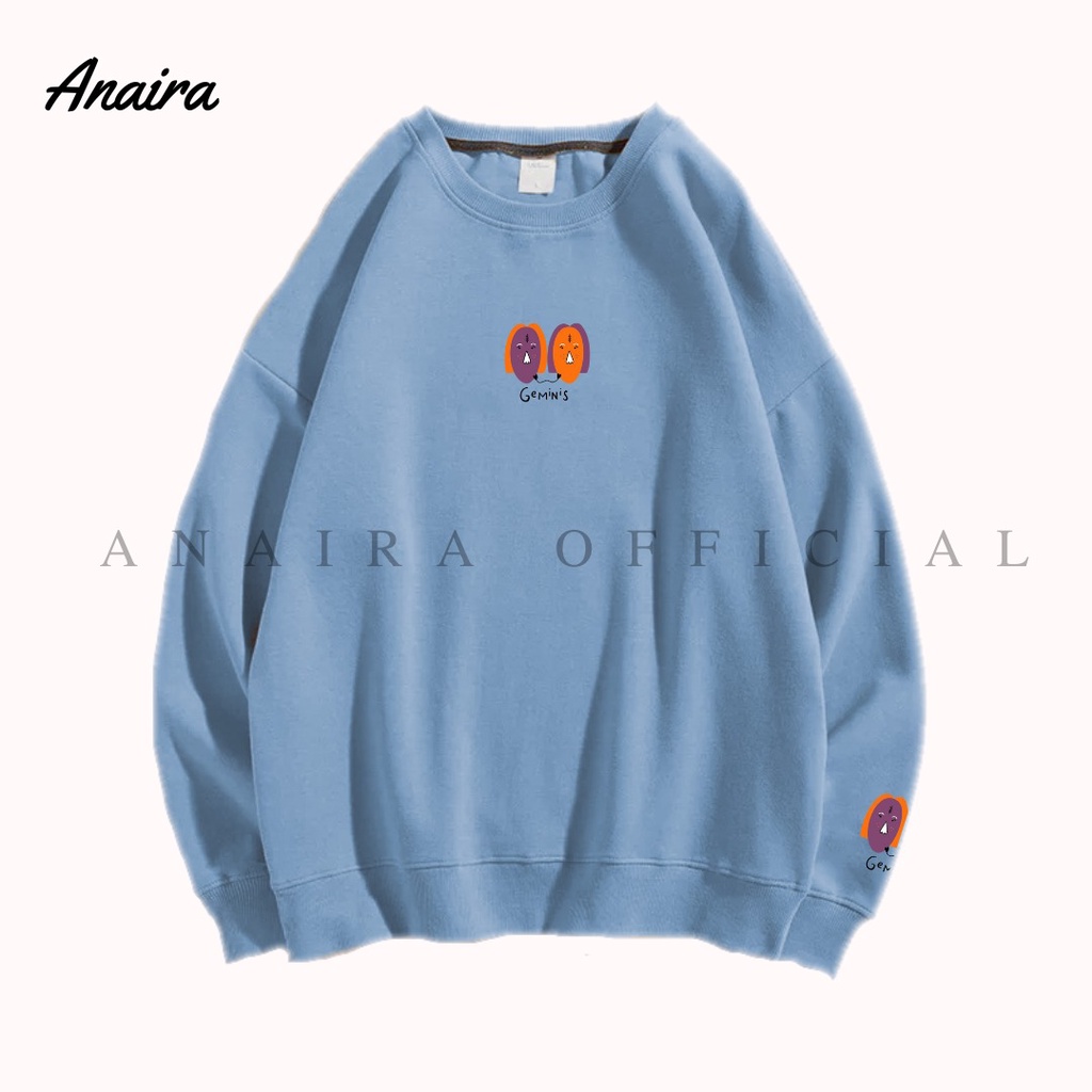 GEMINIS SWEATER CREWNECK ANAIRAOFFICIAL