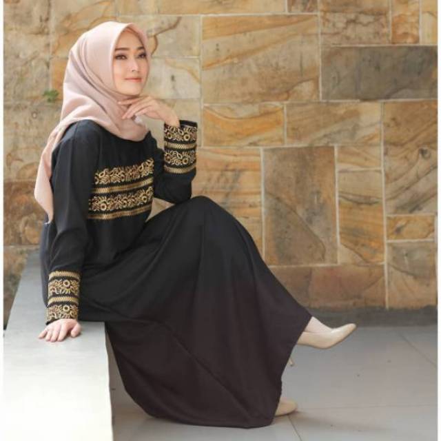 Annisa Abaya | Gamis Abaya Bordir Asli
