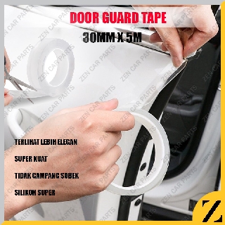 List Door guard pintu mobil Lakban bening Universa   l KUAT