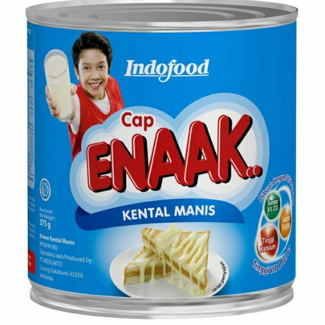 

Cap Enaak Kental Manis Putih / coklat 375G