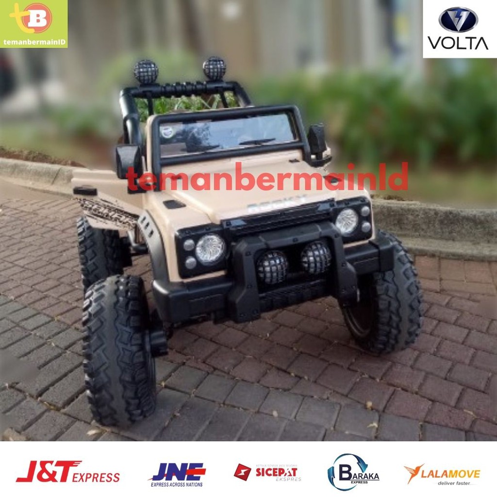 Maenan Mobil-Mobilan Aki Anak Rocky Volta 5008 Monster Sahara-Mainan Anak