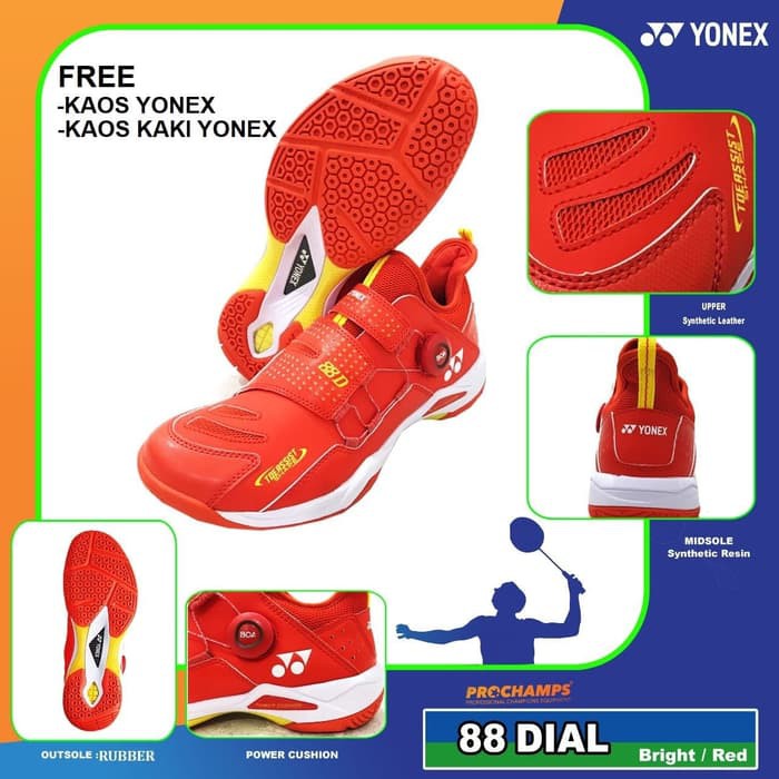 YONEX SHB 88 DIAL DEX SEPATU BADMINTON ORIGINAL - 40