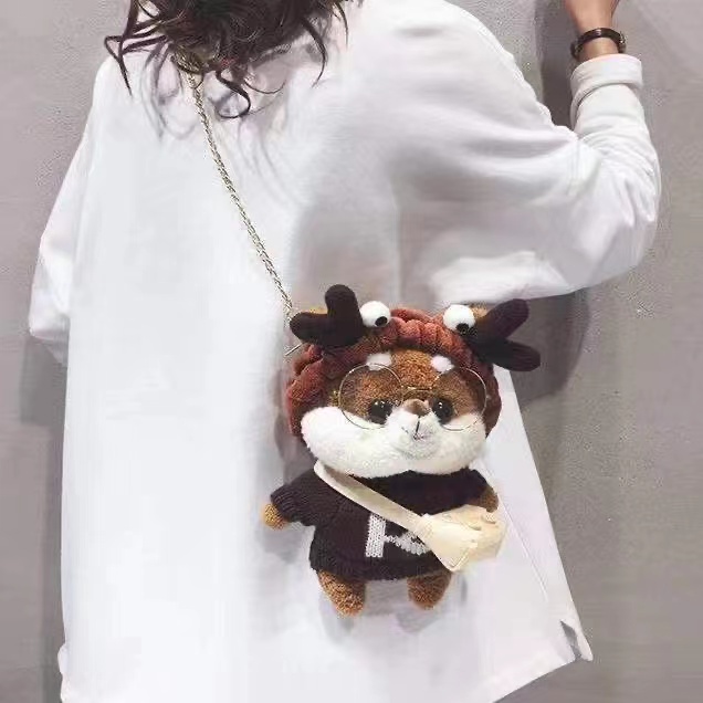 TAS BONEKA MEWAH / TAS SLEMPANG SHIBA INU