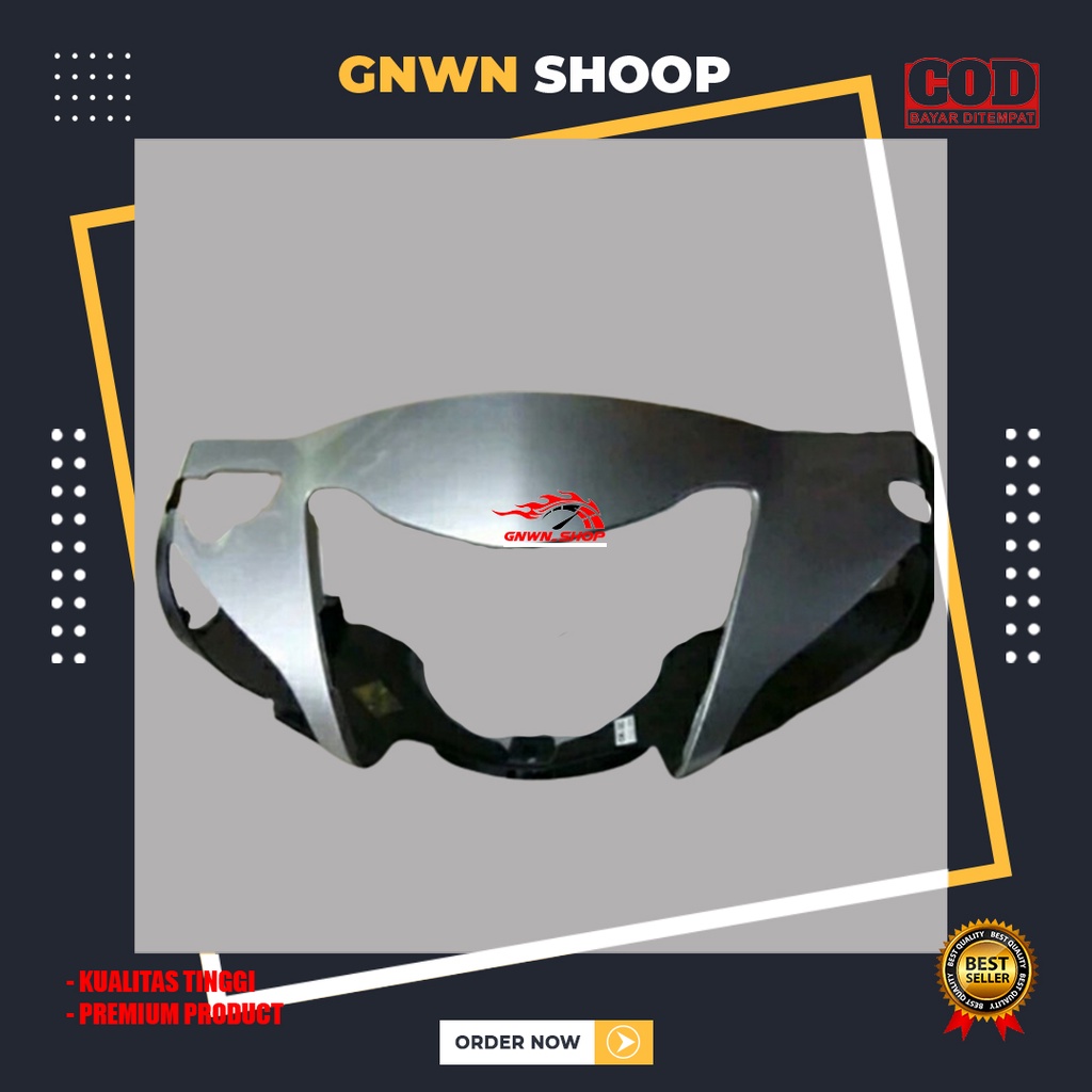 Batok Pala  Depan  Supra Fit New 2005 Warna Silver