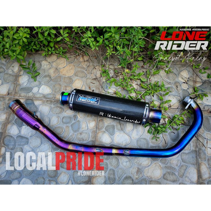 Lone Rider Original - Middle End Bluemoon Carbon - OCB - OLD CB150R