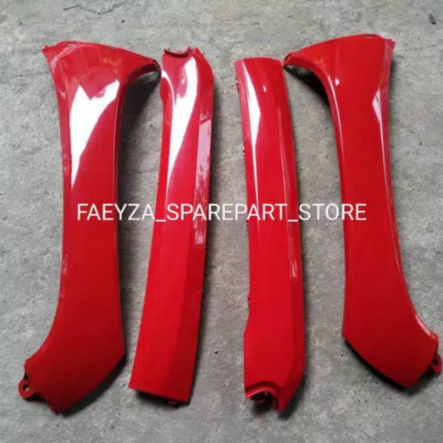 Cover body sayap + dek samping Honda Scoopy FI 2018 - 2019