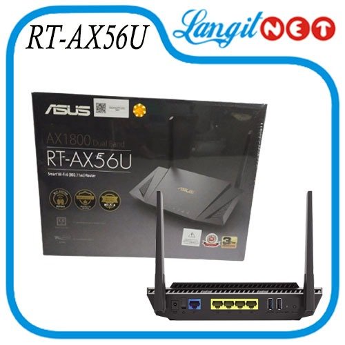 ASUS Wireless Router RT-AX56U AX1800 Dual Band WiFi 6