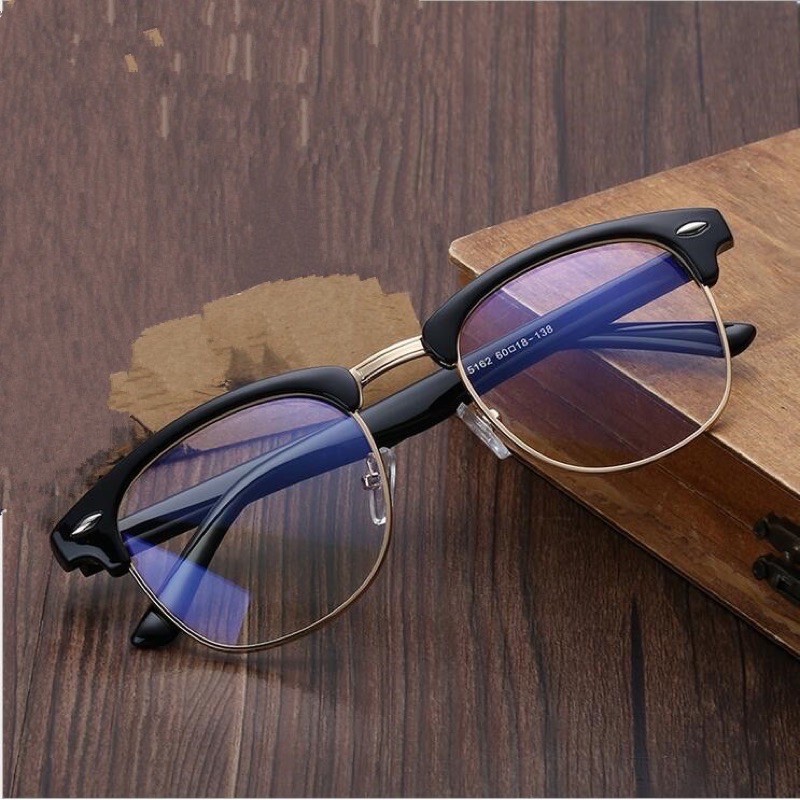 Kacamata Clubmaster Hitam