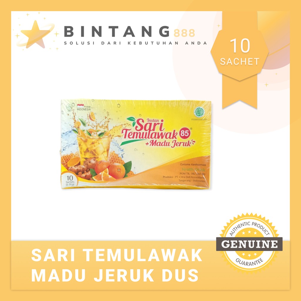 

Deli 85 - Sari Temulawak Madu Jeruk