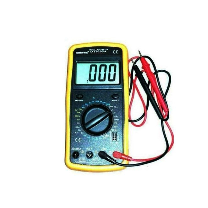 promo Multitester / Multi tester / Multi Meter Digital SINHWA DT9205A berkualitas
