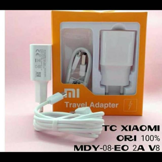 CHARGER XIAOMI MICRO TYPE-C ORIGINAL 100% QUALCOMM 3.0 FAST CHARGING MDY-08-EI - Hitam FC