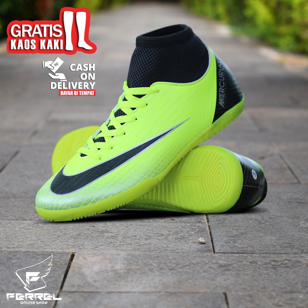 Sepatu Olahraga Sepak Bola Futsal Nike Mercurial High Grade Ori Vietnam | DIJAMIN PALING MURAH