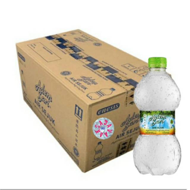ADEM SARI AIR SEJUK 600ML x 20 BOTOL (KHUSUS GOSEND / GRAB)
