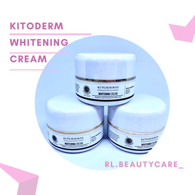 KITODERM WHITENING CREAM (CREAM MALAM WHITENING)